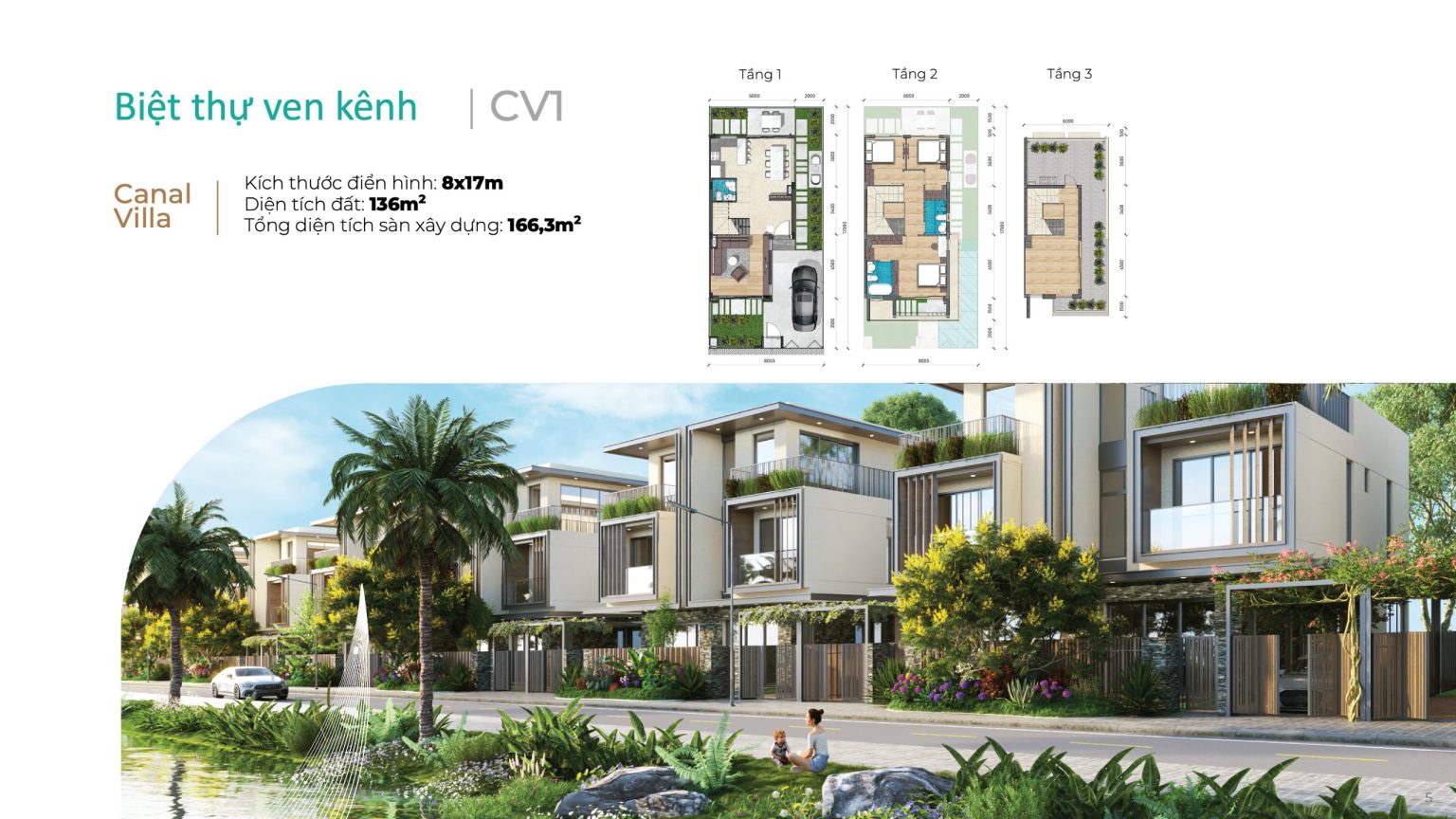 Biệt Thự Ven Sông ~ 5,5 Tỷ