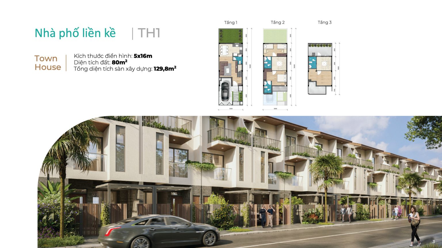Nhà Phố Liền kề ~ 2,99 Tỷ