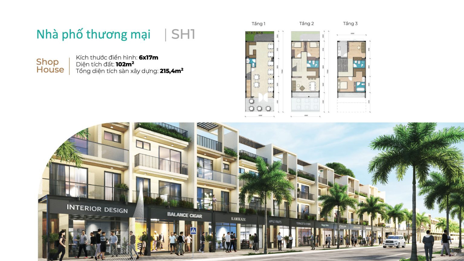 Nhà Phố Thương Mại - Shophouse ~ 4,7 Tỷ