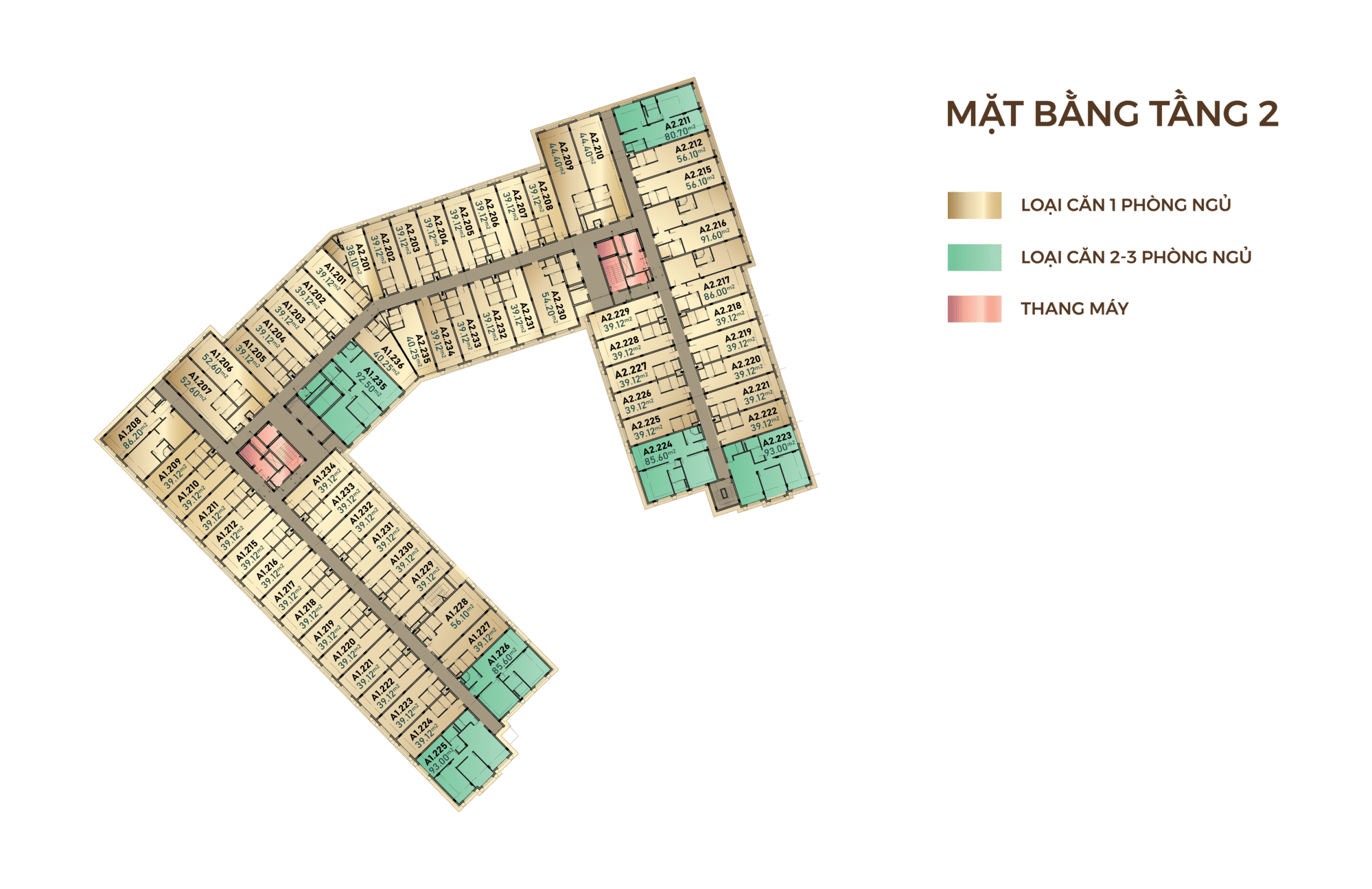 Mặt Bằng Tầng 2