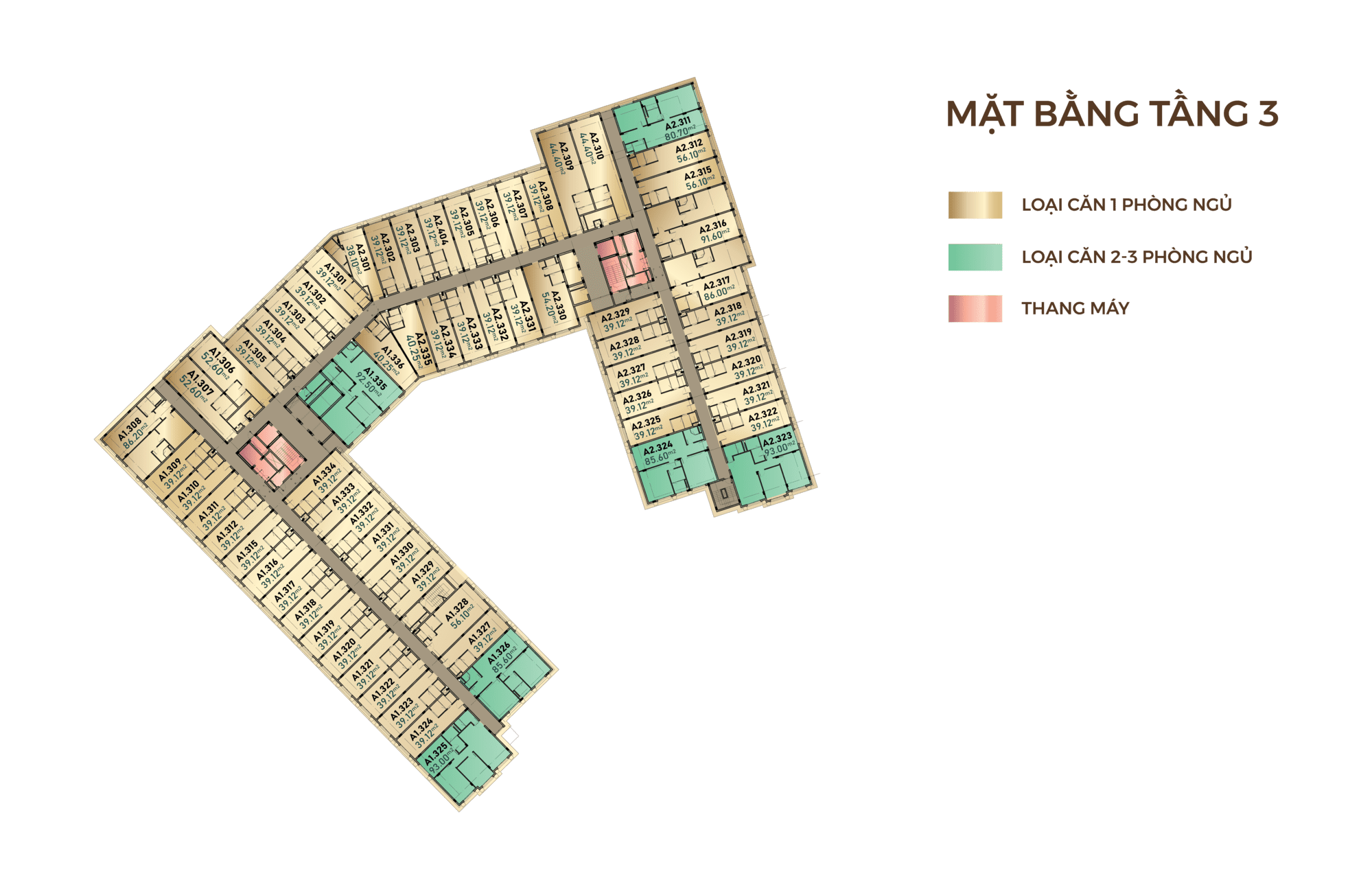 Mặt Bằng Tầng 3