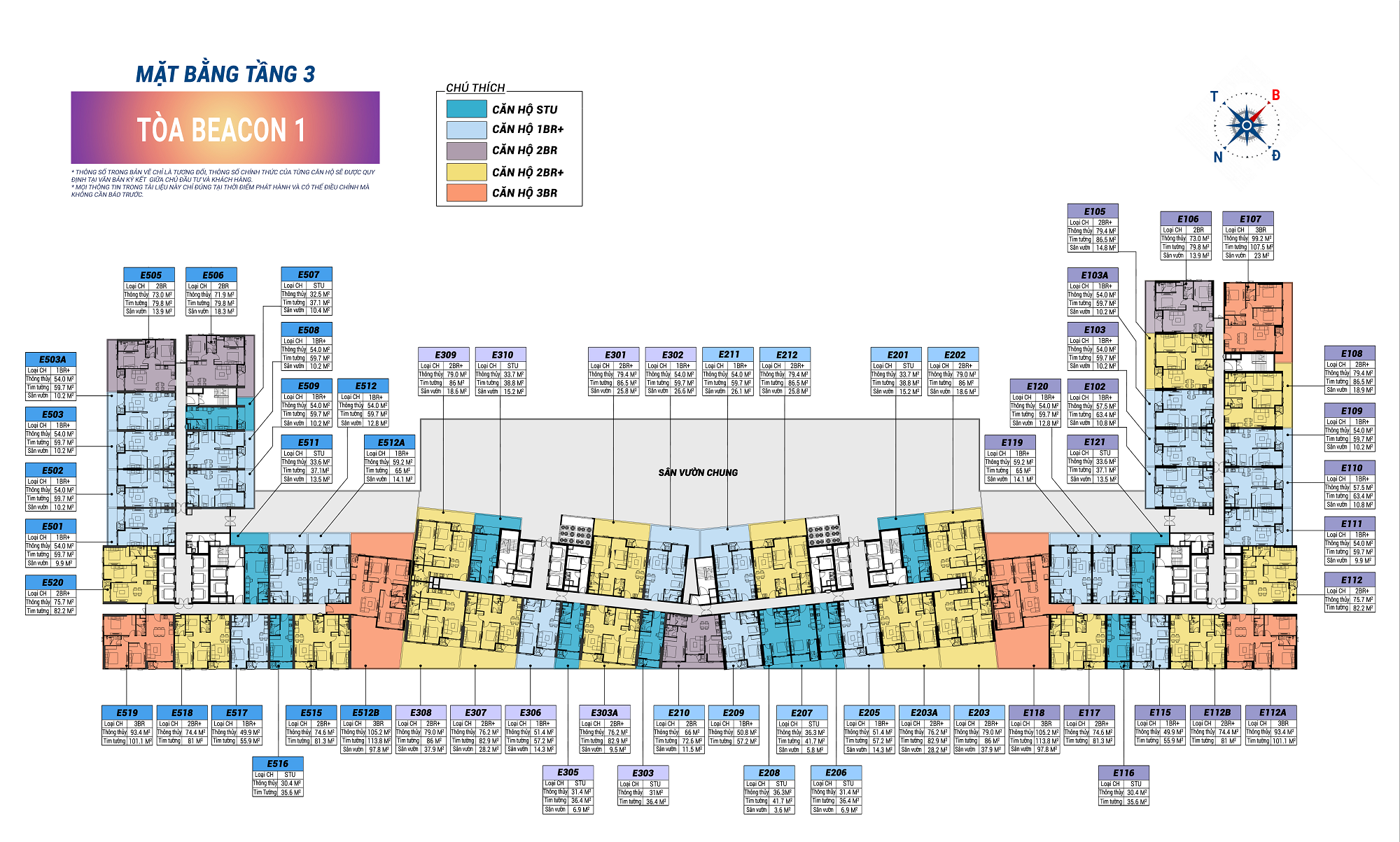 Mặt Bằng Tầng 3