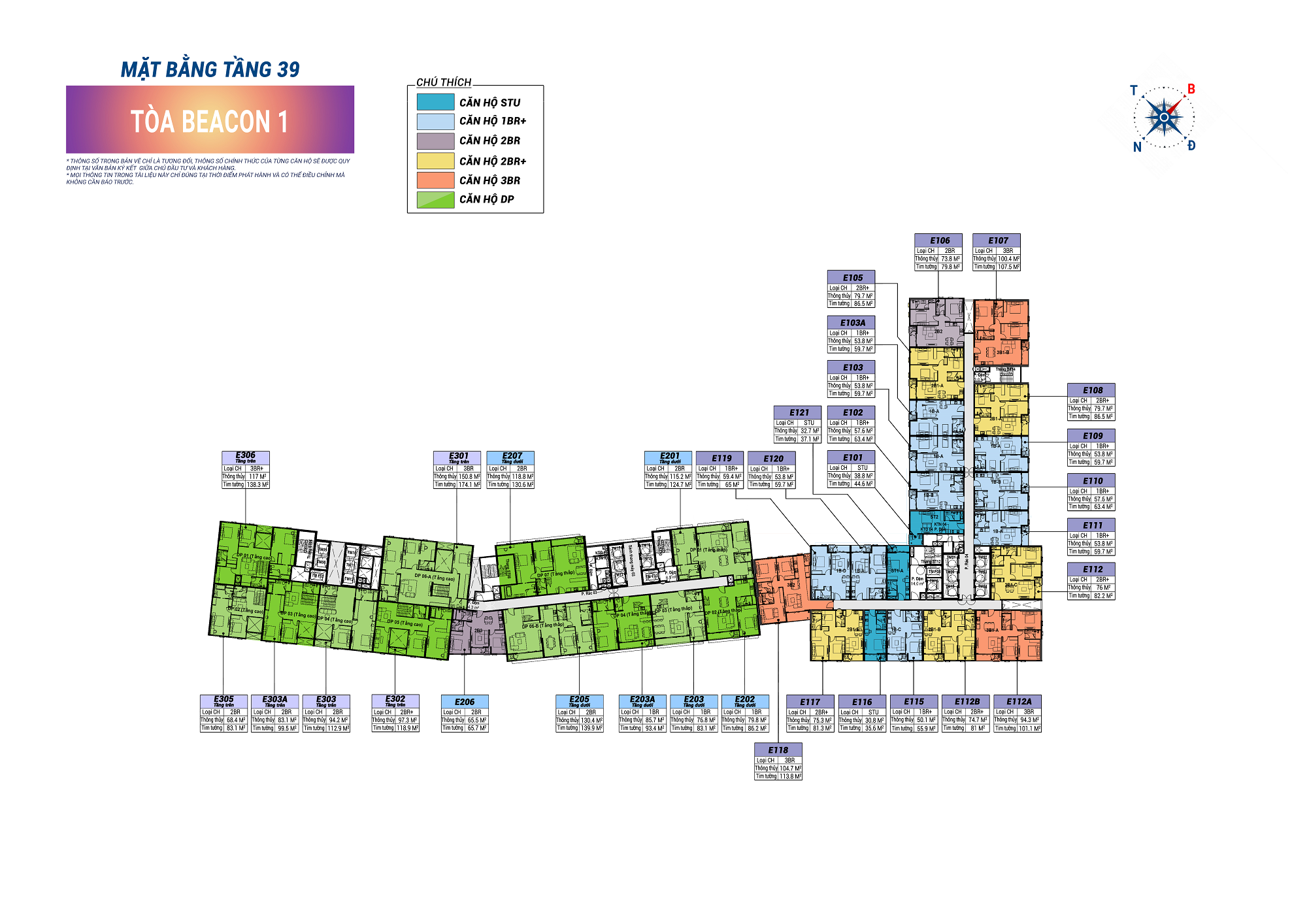 Mặt Bằng Tầng 39
