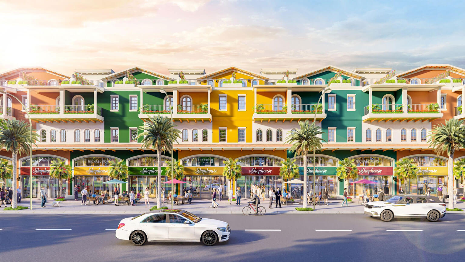 Mẫu ShopHouse Thương Mại