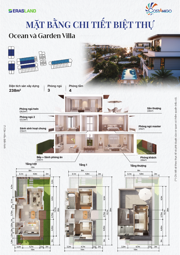 Sản Phẩm OCEAN GARDEN VILLA