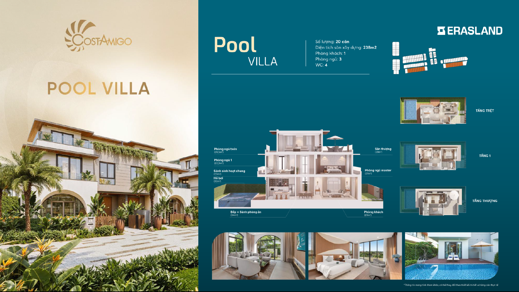 Sản Phẩm POOL VILLA